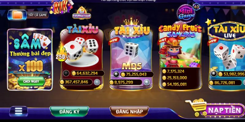 Đăng Ký Rikvip | Nhận Ngay Ưu Đãi Hấp Dẫn Lên Đến 100% 2 Các loại hình sản phẩm tại rikvip