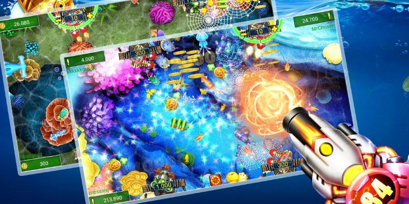 Bắn Cá Xèng: Săn Cá Đỉnh Cao, Thưởng Lớn Mỗi Ngày 2 Những cấp độ súng và đạn trong game bắn cá Xèng